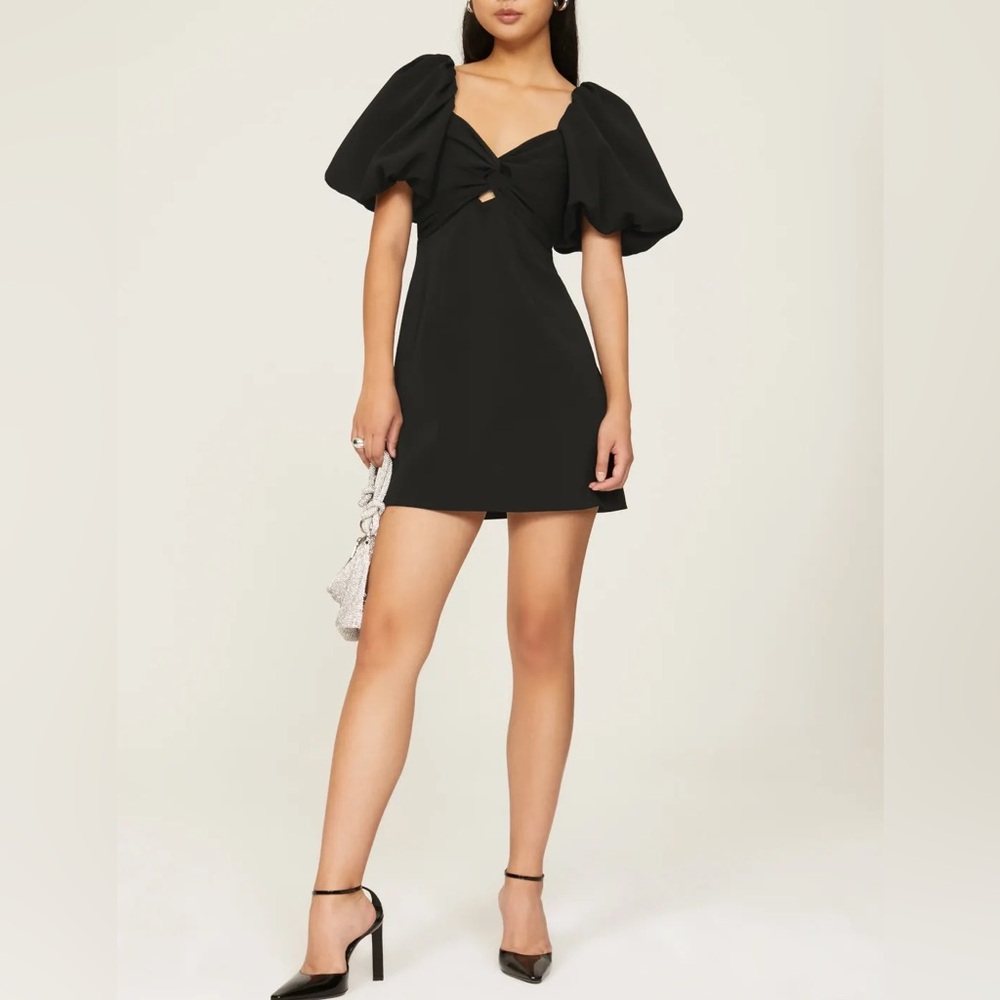 TOCCIN (NY) Twist Front Mini Dress - Picture 2 of 6